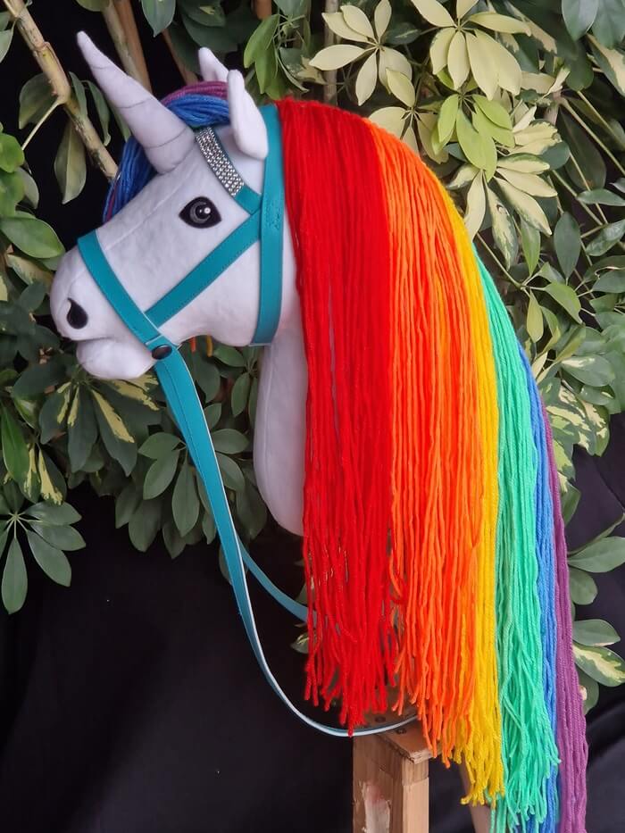 Hobby Horse Einhorn Regenbogenmähne