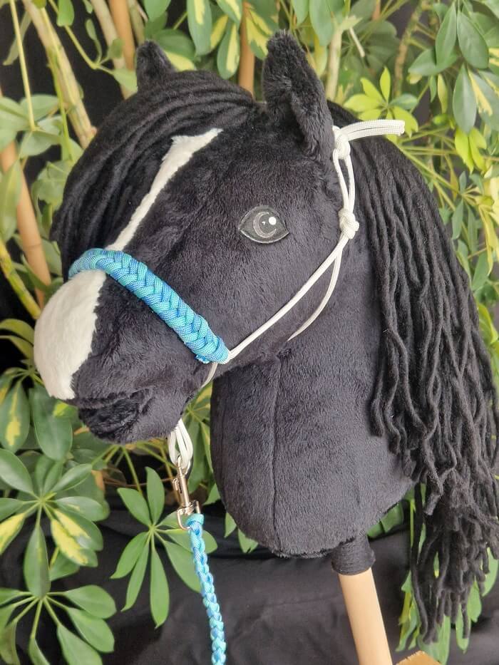 Hobby Horse schwarz Knotenhalfter