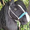 Hobby Horse schwarz mit Knotenhalfter