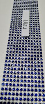Strasssteine in Blau