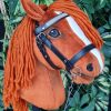 Hobby Horse Fuchs schattiert Trense mit Gebiss