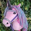 Hobby Horse Einhorn rosaglitzer bunte Maehne